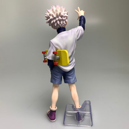 【現状渡し品】 一番くじ HUNTER×HUNTER ZAOLDYECK FAMILY D賞 キルア=ゾルディック MASTERLISE ハンター ハンター 塗装済み 完成品 フィギュア 051-260917-hu-16-min 万代Net店
