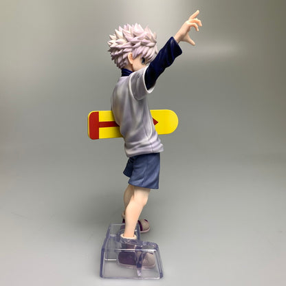 【現状渡し品】 一番くじ HUNTER×HUNTER ZAOLDYECK FAMILY D賞 キルア=ゾルディック MASTERLISE ハンター ハンター 塗装済み 完成品 フィギュア 051-260917-hu-16-min 万代Net店