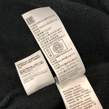 【中古品】【メンズ】 LEVI'S リーバイス PULLOVER HOODIE 38479-0141 プルオーバーフーディー パーカー 長袖 トップス 古着 147-260917-rs-02-fur サイズ：L カラー：ブラック 万代Net店