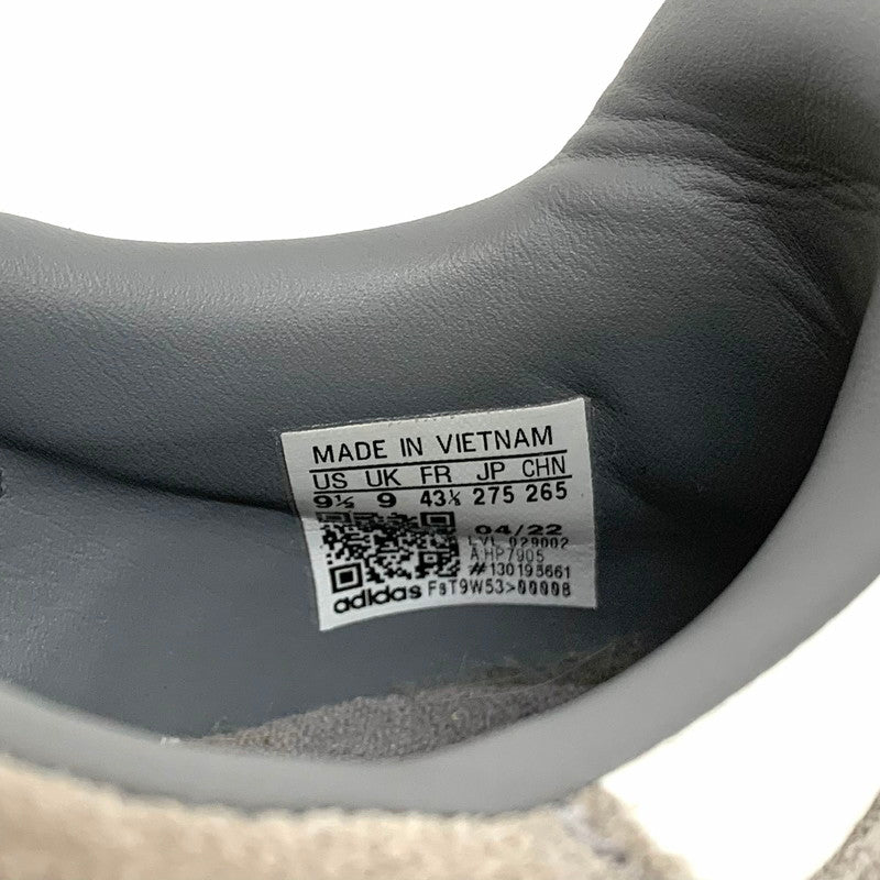 【現状渡し品】【メンズ】 adidas アディダス SAMBA OG サンバ OG シューズ 靴 161-251226-yu-03-fur サイズ：27.5cm カラー：グレー/ホワイト 万代Net店