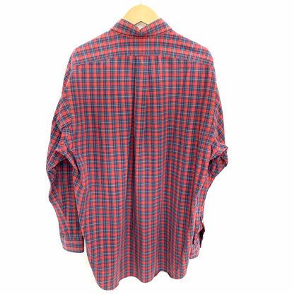 【中古品】【メンズ】 POLO RALPH LAUREN ポロ・ラルフローレン チェック シャツ 146-251226-yu-05-fur サイズ：L カラー：レッド 万代Net店