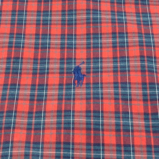 【中古品】【メンズ】 POLO RALPH LAUREN ポロ・ラルフローレン チェック シャツ 146-251226-yu-05-fur サイズ：L カラー：レッド 万代Net店