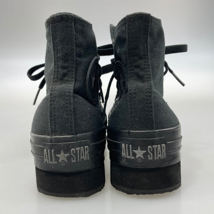 【中古品】【レディース】 CONVERSE コンバース CONVERSE × MINI 5C946 ALL STAR S-PLT HI スニーカー 本体のみ（箱なし） 166-251225-WA-04-iwa サイズ：24cm カラー：ブラック 万代Net店