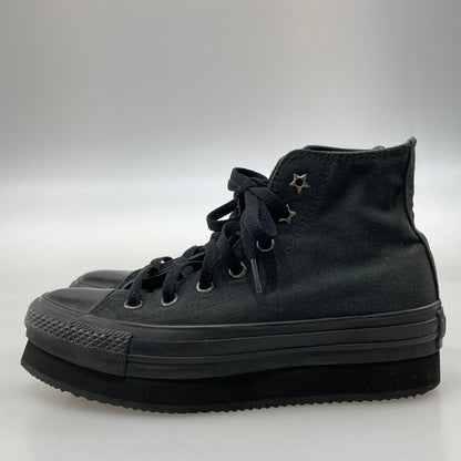 【中古品】【レディース】 CONVERSE コンバース CONVERSE × MINI 5C946 ALL STAR S-PLT HI スニーカー 本体のみ（箱なし） 166-251225-WA-04-iwa サイズ：24cm カラー：ブラック 万代Net店