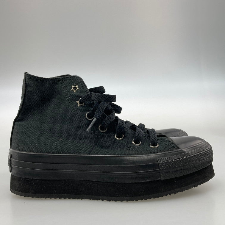 【中古品】【レディース】 CONVERSE コンバース CONVERSE × MINI 5C946 ALL STAR S-PLT HI スニーカー 本体のみ（箱なし） 166-251225-WA-04-iwa サイズ：24cm カラー：ブラック 万代Net店