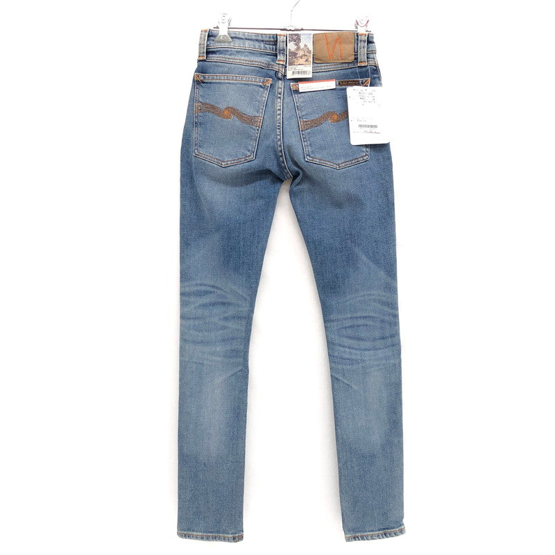 【中古美品】【レディース】 Nudie Jeans ヌーディージーンズ Skinny Lin スキニー デニムパンツ ボトムス 156-250410-rs-03-fur サイズ：W24 L30 カラー：インディゴ 万代Net店