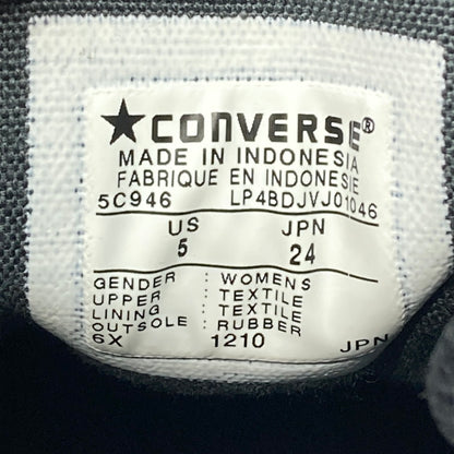 【中古品】【レディース】 CONVERSE コンバース CONVERSE × MINI 5C946 ALL STAR S-PLT HI スニーカー 本体のみ（箱なし） 166-251225-WA-04-iwa サイズ：24cm カラー：ブラック 万代Net店