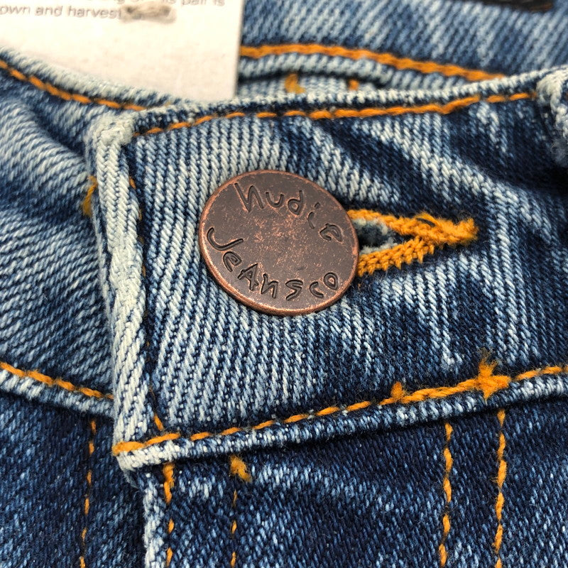 【中古美品】【レディース】 Nudie Jeans ヌーディージーンズ Skinny Lin スキニー デニムパンツ ボトムス 156-250410-rs-03-fur サイズ：W24 L30 カラー：インディゴ 万代Net店