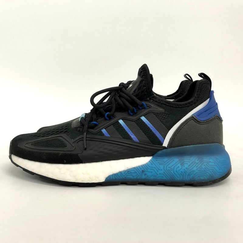 【中古品】【メンズ】 adidas アディダス ZX2K BOOST FY1458 ブースト スニーカー シューズ 靴 161-251030-rs-03-fur サイズ：26.0cm US8 カラー：ブラック/ブルー 万代Net店
