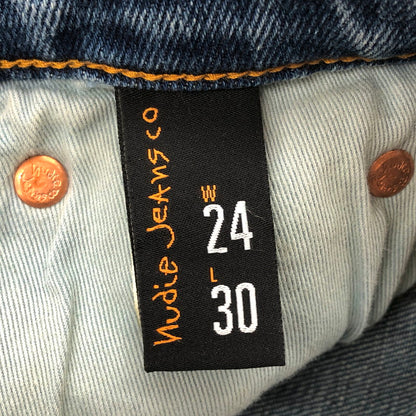 【中古美品】【レディース】 Nudie Jeans ヌーディージーンズ Skinny Lin スキニー デニムパンツ ボトムス 156-250410-rs-03-fur サイズ：W24 L30 カラー：インディゴ 万代Net店