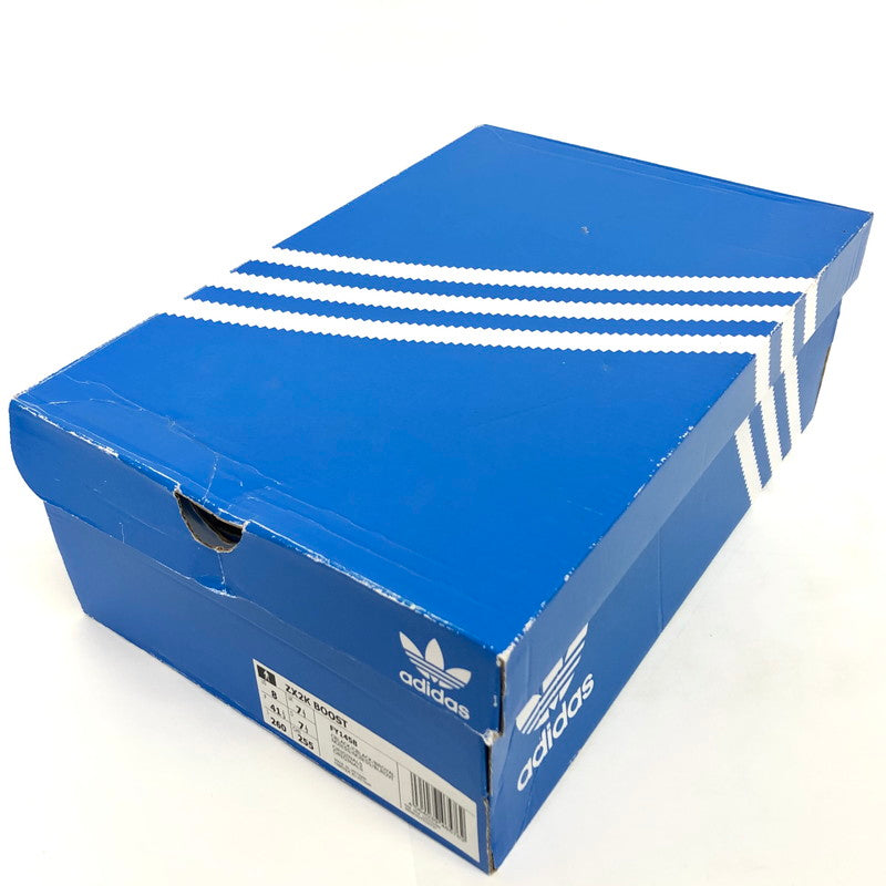 【中古品】【メンズ】 adidas アディダス ZX2K BOOST FY1458 ブースト スニーカー シューズ 靴 161-251030-rs-03-fur サイズ：26.0cm US8 カラー：ブラック/ブルー 万代Net店