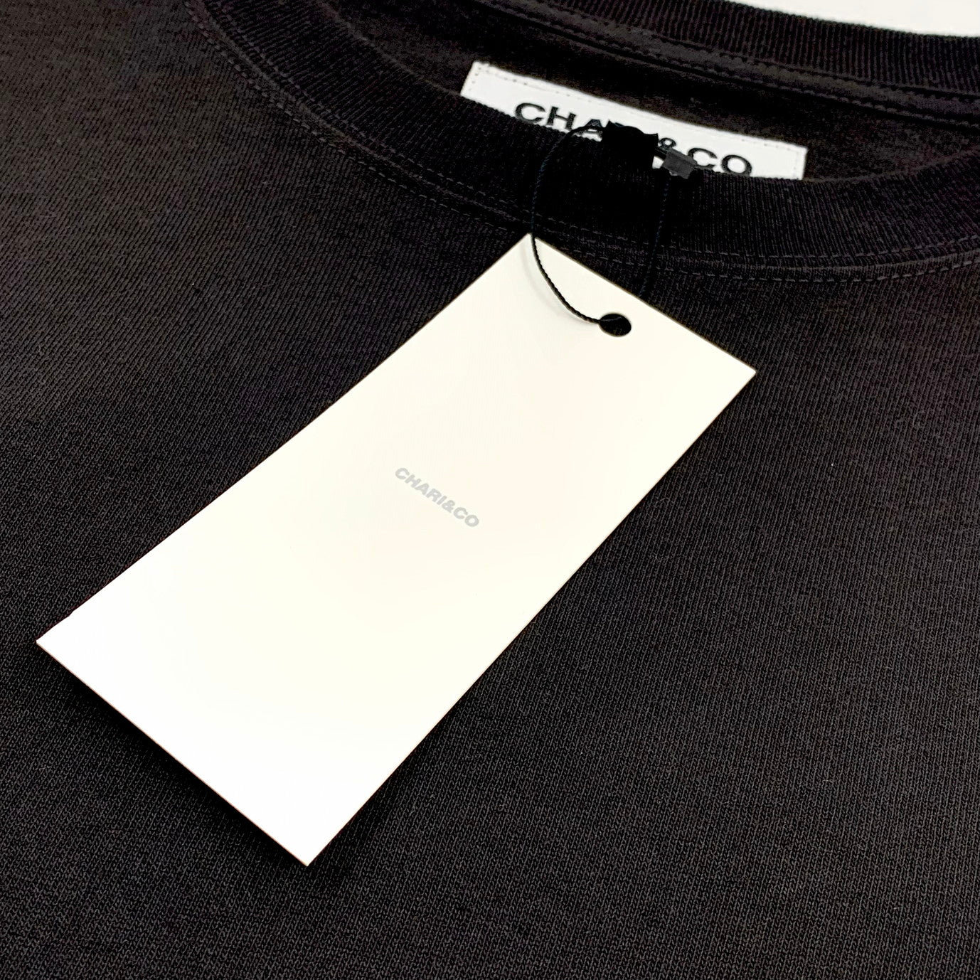 【中古品】【メンズ】 CHARI＆CO チャリアンドコー L/S TEE Tシャツ ロンT ポケットＴシャツ トップス 178-251227-yu-04-fur サイズ：M カラー：ブラック 万代Net店