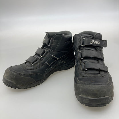 【中古品】【メンズ】 asics アシックス FIS53S ウィンジョブ 靴 シューズ スニーカー 本体のみ（箱なし） 165-251225-WA-07-iwa サイズ：25.0 カラー：ブラック 万代Net店