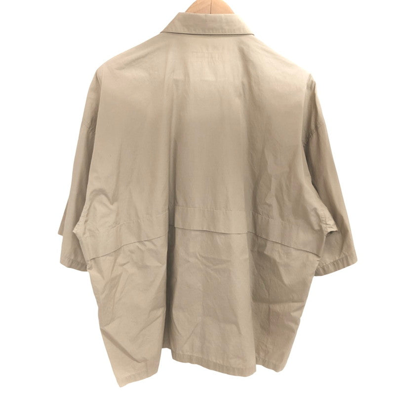 【ジャンク品】【メンズ】 monkey time モンキータイム BROAD MACKINAW REG SS 8316-149-0200 半袖 シャツ オーバーサイズ トップス UNITED ARROWS 147-251030-rs-07-fur サイズ：1 カラー：ベージュ 万代Net店