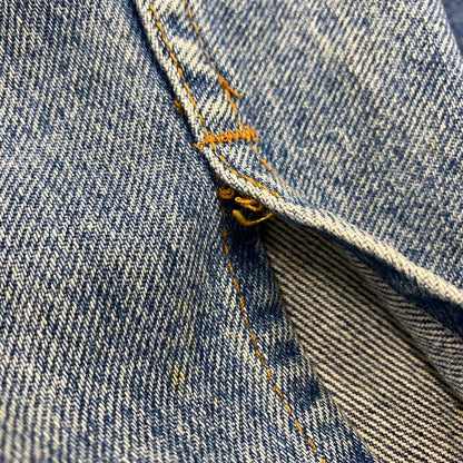 【現状渡し品】【メンズ】 刻印523 USA製 推定90’S DENIM JACKET デニム ジャケット アウター 146-260305-cs-05-izu サイズ：S カラー：インディゴ 万代Net店