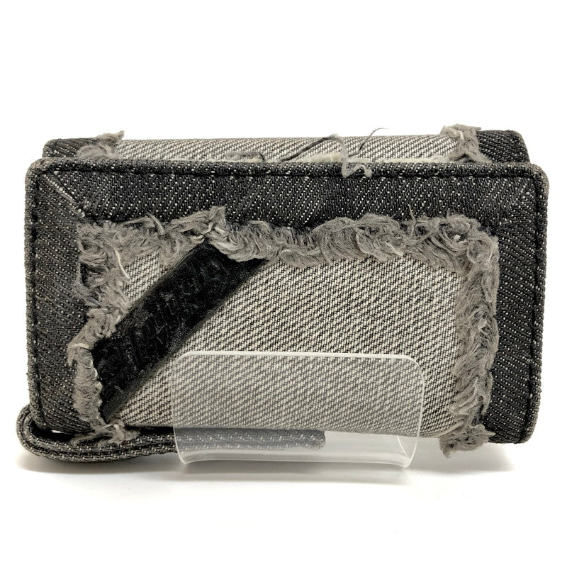 【現状渡し品】【メンズ】 DIESEL ディーゼル KEYCASE II X09001 6連 キーケース デニム地 鍵入れ 208-250723-rs-01-fur カラー：ブラックデニム 万代Net店