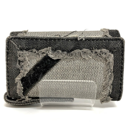 【現状渡し品】【メンズ】 DIESEL ディーゼル KEYCASE II X09001 6連 キーケース デニム地 鍵入れ 208-250723-rs-01-fur カラー：ブラックデニム 万代Net店