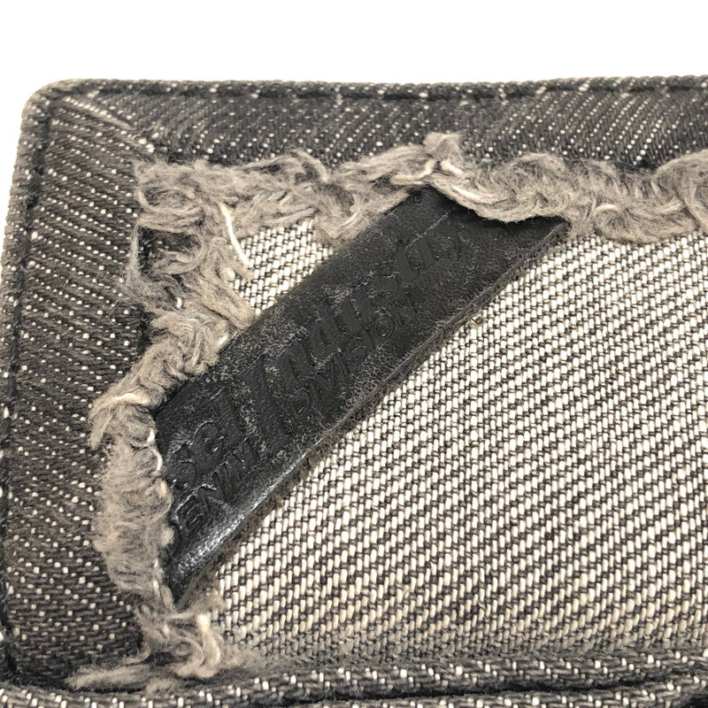 【現状渡し品】【メンズ】 DIESEL ディーゼル KEYCASE II X09001 6連 キーケース デニム地 鍵入れ 208-250723-rs-01-fur カラー：ブラックデニム 万代Net店