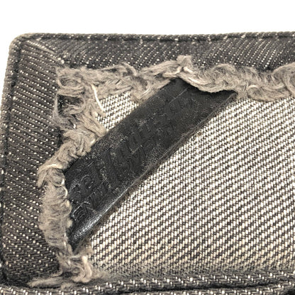 【現状渡し品】【メンズ】 DIESEL ディーゼル KEYCASE II X09001 6連 キーケース デニム地 鍵入れ 208-250723-rs-01-fur カラー：ブラックデニム 万代Net店