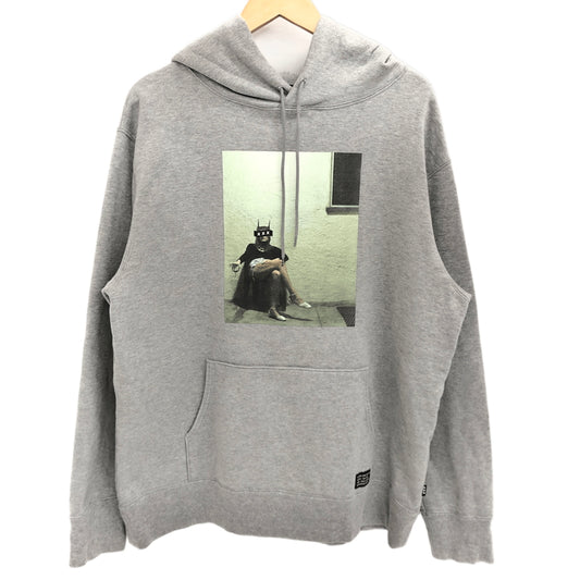 【中古品】【メンズ】 GOD SELECTION XXX ゴッドセレクション PULLOVER HOODIE GX-A22-HD-04 プルオーバーフーディー 長袖 トップス 古着 142-260917-rs-07-fur サイズ：XL カラー：グレー 万代Net店