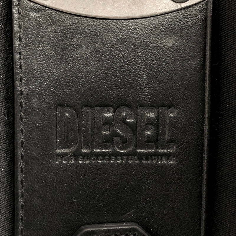 【現状渡し品】【メンズ】 DIESEL ディーゼル KEYCASE II X09001 6連 キーケース デニム地 鍵入れ 208-250723-rs-01-fur カラー：ブラックデニム 万代Net店
