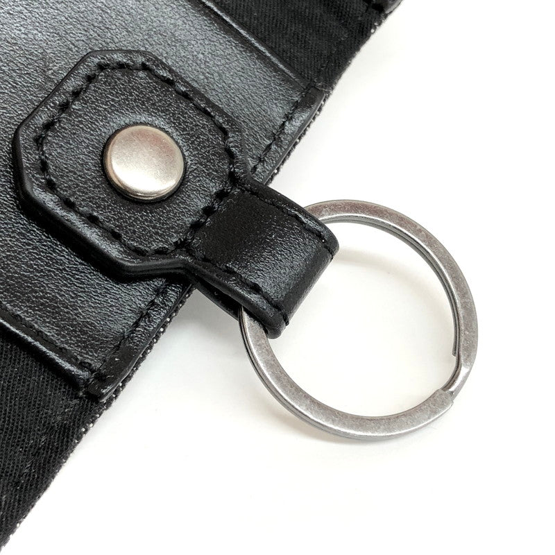 【現状渡し品】【メンズ】 DIESEL ディーゼル KEYCASE II X09001 6連 キーケース デニム地 鍵入れ 208-250723-rs-01-fur カラー：ブラックデニム 万代Net店