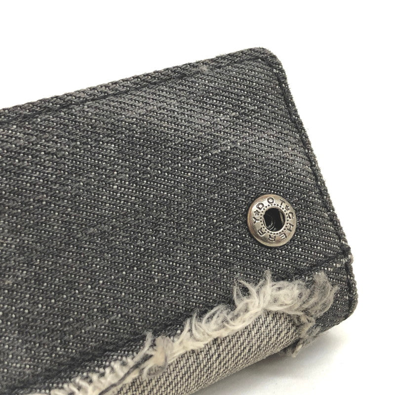 【現状渡し品】【メンズ】 DIESEL ディーゼル KEYCASE II X09001 6連 キーケース デニム地 鍵入れ 208-250723-rs-01-fur カラー：ブラックデニム 万代Net店