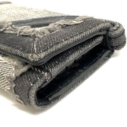 【現状渡し品】【メンズ】 DIESEL ディーゼル KEYCASE II X09001 6連 キーケース デニム地 鍵入れ 208-250723-rs-01-fur カラー：ブラックデニム 万代Net店