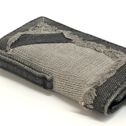 【現状渡し品】【メンズ】 DIESEL ディーゼル KEYCASE II X09001 6連 キーケース デニム地 鍵入れ 208-250723-rs-01-fur カラー：ブラックデニム 万代Net店