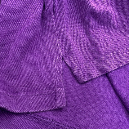 【中古品】【メンズ】 POLO RALPH LAUREN ポロ・ラルフローレン BIG PONY POLO SHIRT ビッグ ポニー ポロシャツ トップス 146-260704-kh-18-izu サイズ：XL カラー：パープル 万代Net店