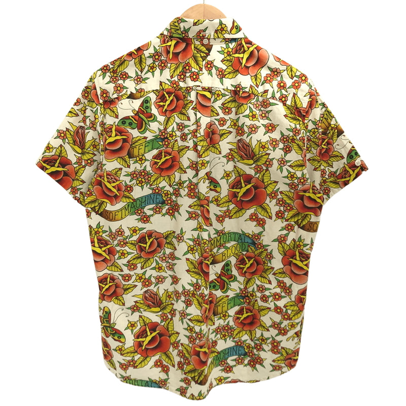 【中古品】【メンズ】 SOFTMACHINE ソフトマシーン GARDEN SS BD SHIRTS ガーデン シャツ 半袖 トップス 花柄 総柄 古着 142-260917-rs-09-fur サイズ：L カラー：マルチカラー 万代Net店