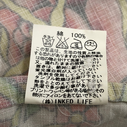 【中古品】【メンズ】 SOFTMACHINE ソフトマシーン GARDEN SS BD SHIRTS ガーデン シャツ 半袖 トップス 花柄 総柄 古着 142-260917-rs-09-fur サイズ：L カラー：マルチカラー 万代Net店