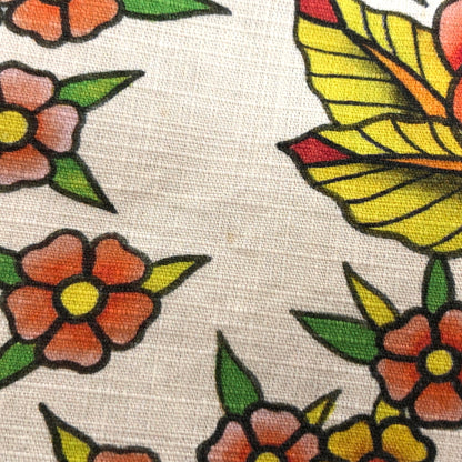 【中古品】【メンズ】 SOFTMACHINE ソフトマシーン GARDEN SS BD SHIRTS ガーデン シャツ 半袖 トップス 花柄 総柄 古着 142-260917-rs-09-fur サイズ：L カラー：マルチカラー 万代Net店
