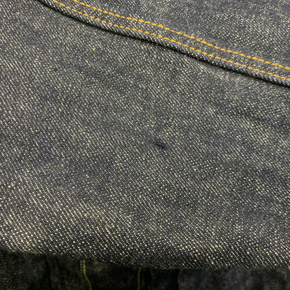 【中古品】【メンズ】 OUTSTANDING アウトスタンディング SELVEDGE DENIM 1ST JACKET セルビッチ デニム ファースト ジャケット アウター 145-260915-cs-10-izu サイズ：42 カラー：インディゴ 万代Net店