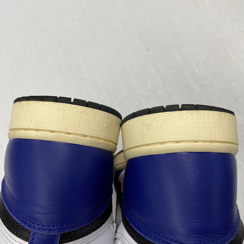 【中古品】【メンズ】 DZ5485-100 AIR JORDAN 1 HIGH OG RARE AIR DEEP ROYAL BLUE エア ジョーダン 1 ハイ OG レア エア ディープ ロイヤル ブルー スニーカー 靴 160-260416-kh-12-izu サイズ：27.5 カラー：WHITE/BLACK-NEUTRAL GREY 万代Net店