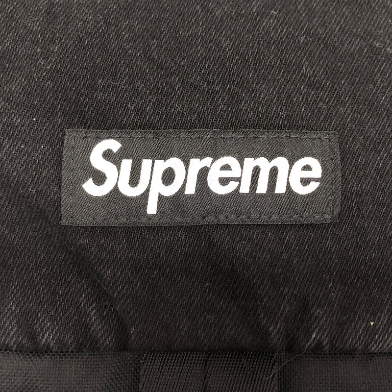 【中古品】【メンズ/レディース】 SUPREME シュプリーム 25AW DENIM BACKPACK デニム地 バックパック リュック 鞄 149-260630-rs-01-fur カラー：ブラック 万代Net店