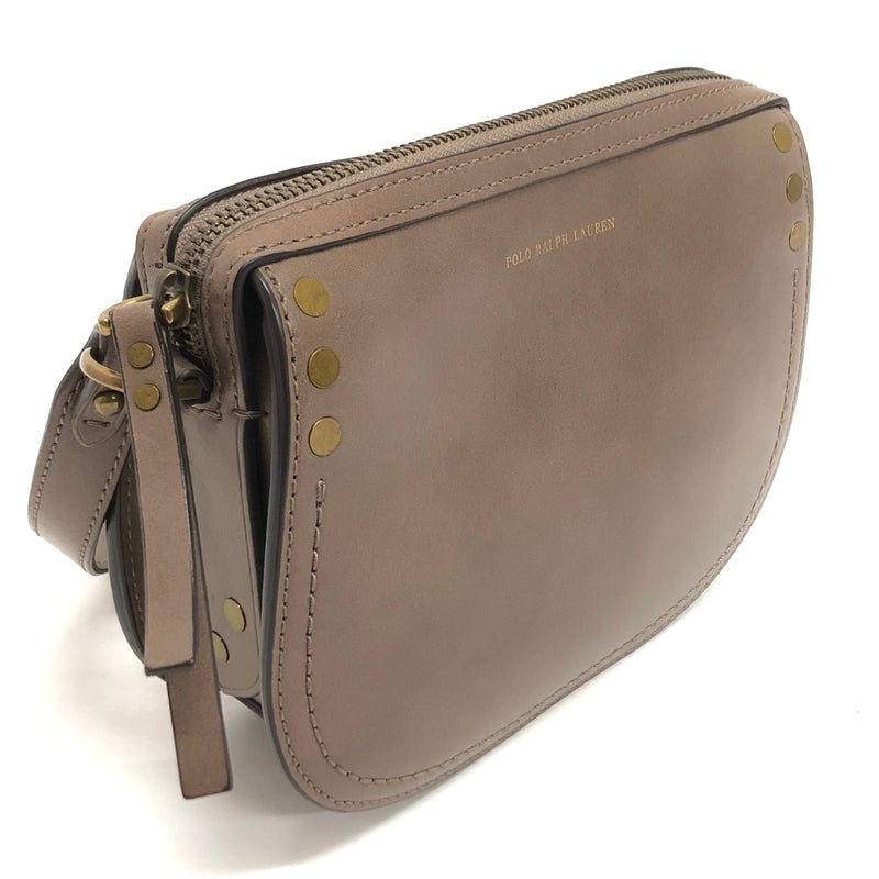 【中古品】【レディース】 POLO RALPH LAUREN ポロ・ラルフローレン SHOULDER BAG ショルダーバッグ 鞄 188-260630-rs-03-fur カラー：グレージュ系 万代Net店