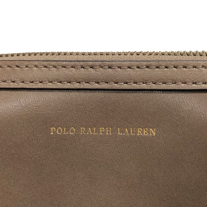 【中古品】【レディース】 POLO RALPH LAUREN ポロ・ラルフローレン SHOULDER BAG ショルダーバッグ 鞄 188-260630-rs-03-fur カラー：グレージュ系 万代Net店