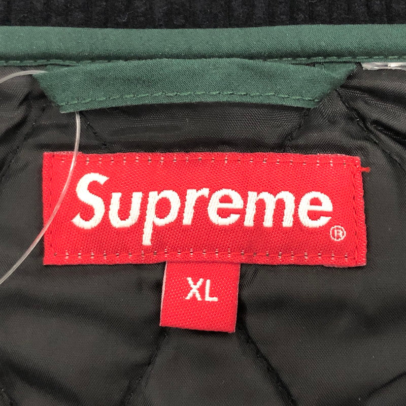 【中古品】【メンズ】 Supreme シュプリーム 20AW Chains Quilted Jacket チェーン キルト ジャケット ブルゾン アウター 149-251031-rs-03-fur サイズ：XL カラー：グリーン 万代Net店