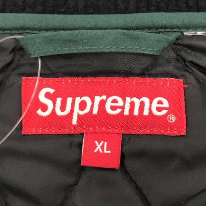 【中古品】【メンズ】 Supreme シュプリーム 20AW Chains Quilted Jacket チェーン キルト ジャケット ブルゾン アウター 149-251031-rs-03-fur サイズ：XL カラー：グリーン 万代Net店
