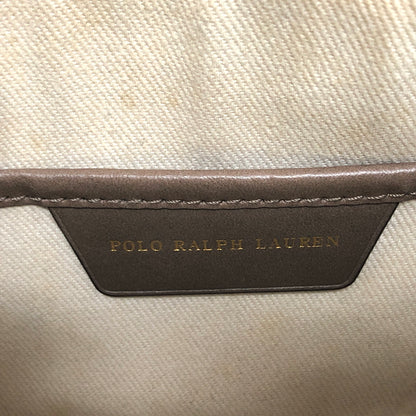 【中古品】【レディース】 POLO RALPH LAUREN ポロ・ラルフローレン SHOULDER BAG ショルダーバッグ 鞄 188-260630-rs-03-fur カラー：グレージュ系 万代Net店