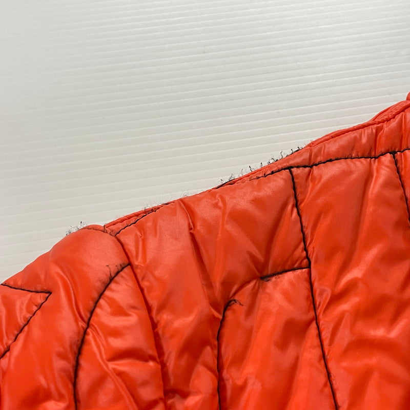 【中古品】【メンズ】 DIESEL ディーゼル QUILTING BLOUSON JACKET キルティング ブルゾン ジャケット アウター 141-251126-yo-01-tei サイズ：S カラー：オレンジ(赤みの強い) 万代Net店