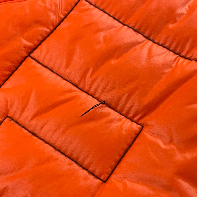 【中古品】【メンズ】 DIESEL ディーゼル QUILTING BLOUSON JACKET キルティング ブルゾン ジャケット アウター 141-251126-yo-01-tei サイズ：S カラー：オレンジ(赤みの強い) 万代Net店