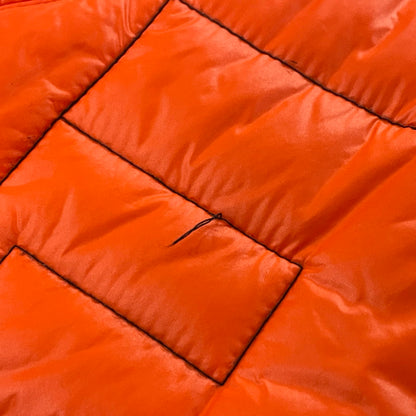 【中古品】【メンズ】 DIESEL ディーゼル QUILTING BLOUSON JACKET キルティング ブルゾン ジャケット アウター 141-251126-yo-01-tei サイズ：S カラー：オレンジ(赤みの強い) 万代Net店