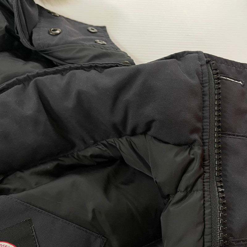 【中古品】【メンズ】 CANADA GOOSE カナダグース × EDIFICE エディフィス 別注 コラボ ORFORD DOWN JACKET 3433JM R オーフォード ダウン ジャケット アウター 141-251126-yo-02-tei サイズ：M カラー：ブラック 万代Net店