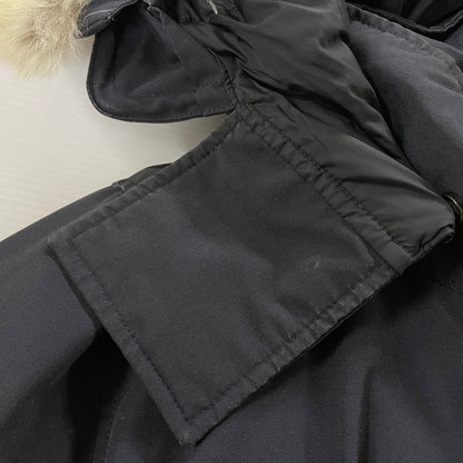 【中古品】【メンズ】 CANADA GOOSE カナダグース × EDIFICE エディフィス 別注 コラボ ORFORD DOWN JACKET 3433JM R オーフォード ダウン ジャケット アウター 141-251126-yo-02-tei サイズ：M カラー：ブラック 万代Net店