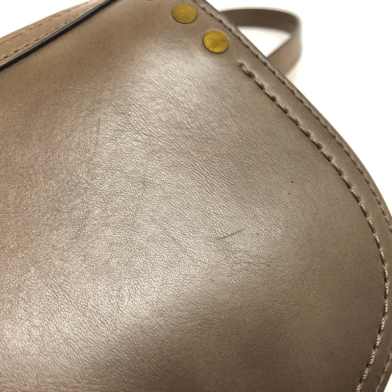 【中古品】【レディース】 POLO RALPH LAUREN ポロ・ラルフローレン SHOULDER BAG ショルダーバッグ 鞄 188-260630-rs-03-fur カラー：グレージュ系 万代Net店