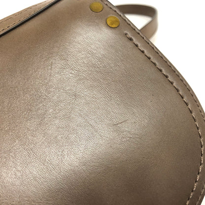 【中古品】【レディース】 POLO RALPH LAUREN ポロ・ラルフローレン SHOULDER BAG ショルダーバッグ 鞄 188-260630-rs-03-fur カラー：グレージュ系 万代Net店