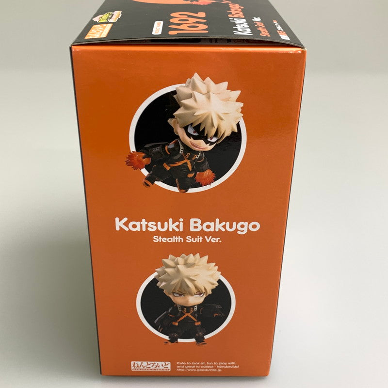 【中古美品】 ねんどろいど 僕のヒーローアカデミア THE MOVIE WORLD HEROES MISSION 爆豪勝己 ステルススーツVer. 051-251205-zi-07-min 万代Net店