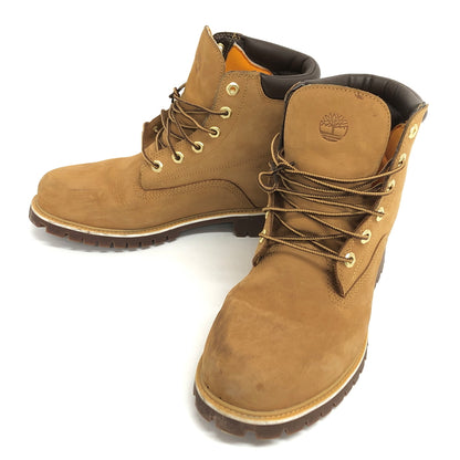 【現状渡し品】【メンズ】 Timberland ティンバーランド ALBURN 6 INCH LACE UP WATERPROOF BOOTS TB137578231 アルバーン 6インチ レースアップ ブーツ シューズ 靴 164-260630-rs-02-fur サイズ：27.0cm US9 カラー：ベージュ系 万代Net店